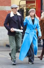 AIMEE MULLLINS and Rupert Friend Out in New York 12/26/2023