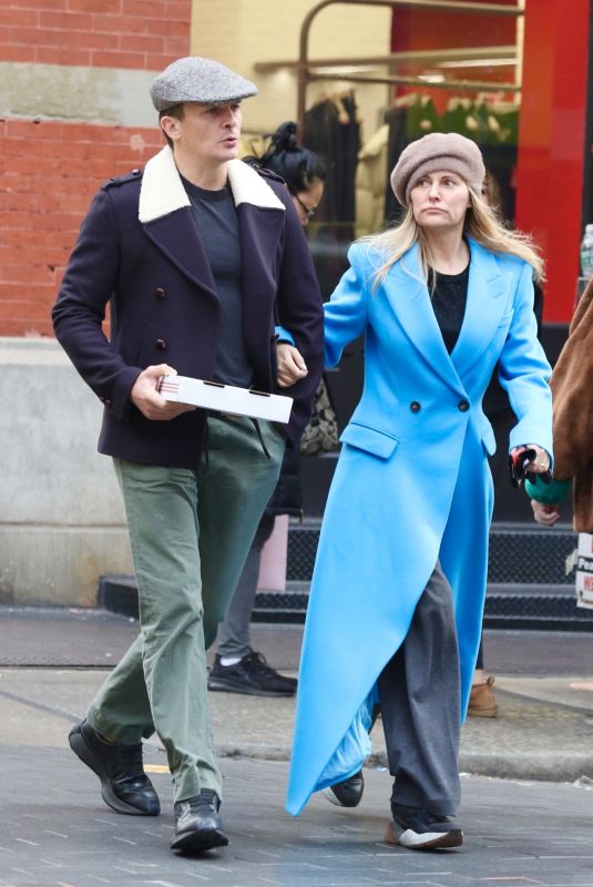 AIMEE MULLLINS and Rupert Friend Out in New York 12/26/2023