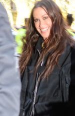 ALANIS MORISSETTE Arrives at Tonight Show sStarring Jimmy Fallon in New York 12/15/2023
