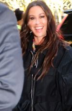 ALANIS MORISSETTE Arrives at Tonight Show sStarring Jimmy Fallon in New York 12/15/2023