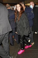 ALANIS MORISSETTE Leaves NBC Studios in New York 12/15/2023