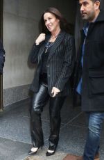 ALANIS MORISSETTE Leaves Today Show in New York 12/14/2023
