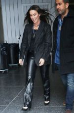 ALANIS MORISSETTE Leaves Today Show in New York 12/14/2023