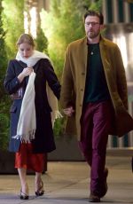 ALBA BAPTISTA and Chris Evans Arrives at Scarlett Johansson