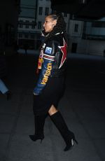 ALICIA KEYS Arrives at BBC Broadcasting House in London 12/11/2023