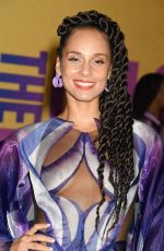 ALICIA KEYS at The Color Purple Premiere in Los Angeles 12/06/2023