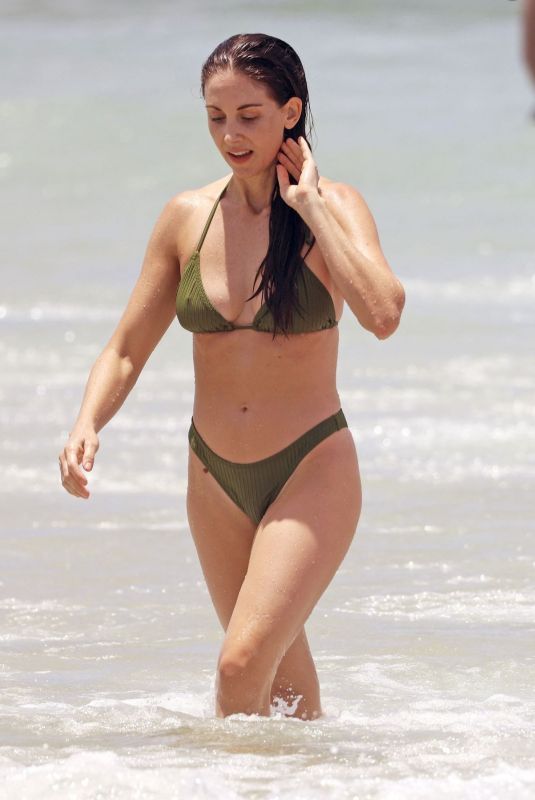 ALISON BRIE in Bikini at a Beach on the Gold Coast 12/03/2023