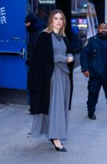 ALISON WILLIAMS Leaves CBS Studio in New York 12/06/2023