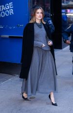 ALISON WILLIAMS Leaves CBS Studio in New York 12/06/2023