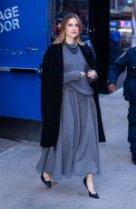 ALISON WILLIAMS Leaves CBS Studio in New York 12/06/2023