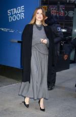 ALISON WILLIAMS Leaves CBS Studio in New York 12/06/2023