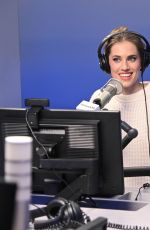 ALLISON WILLIAMS at SiriusXM Studios in New York 12/06/2023