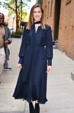 ALLISON WILLIAMS Leaves ABC Studios in New York 12/04/2023