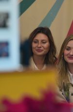 ALY and AJ MICHALKA Host Meet and Greet at Licorice Pizzain Los Angeles 12/07/2023