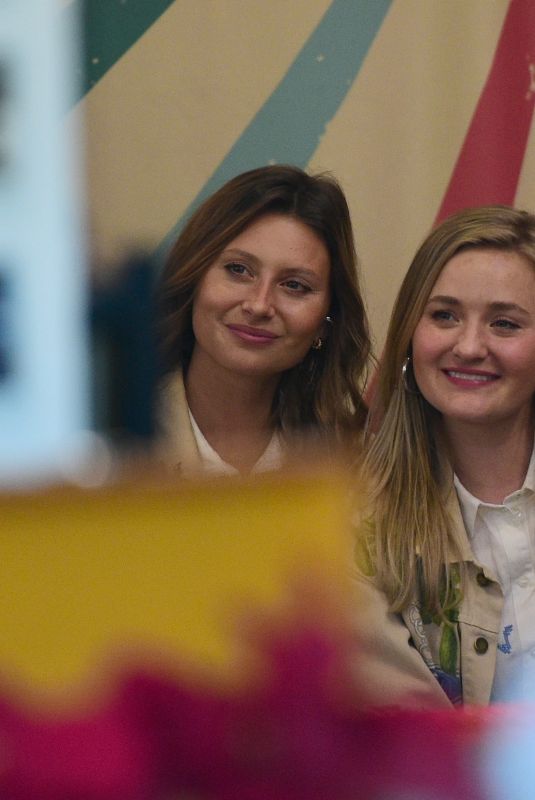 ALY and AJ MICHALKA Host Meet and Greet at Licorice Pizzain Los Angeles 12/07/2023
