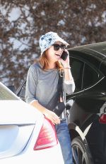 ALYSON HANNIGAN Out for Grocery Shopping in Brentwood 12/13/2023