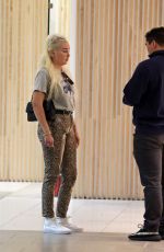 AMANDA BYNES and Paul Michael Out at Santa Anita Mall in Los Angeles 12/24/2023