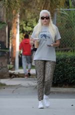 AMANDA BYNES and Paul Michael Out at Santa Anita Mall in Los Angeles 12/24/2023