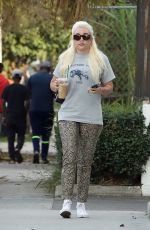 AMANDA BYNES and Paul Michael Out at Santa Anita Mall in Los Angeles 12/24/2023