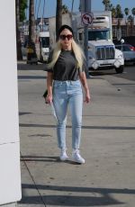 AMANDA BYNES Out and About in West Hollywood 12/13/2023