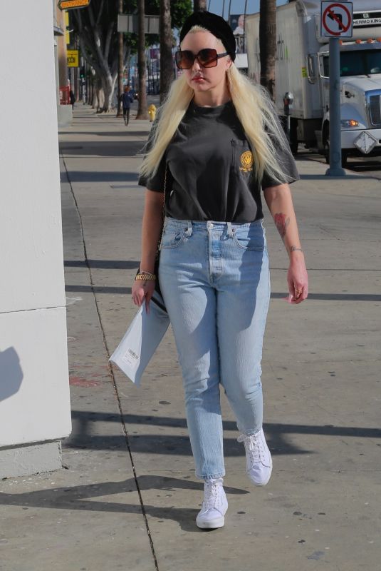 AMANDA BYNES Out and About in West Hollywood 12/13/2023