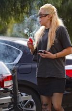 AMANDA BYNES Out Shopping in Beverly Hills 12/27/2023