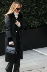AMANDA HOLDEN Arrives at Heart Radio in London 12/01/2023