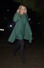 AMANDA HOLDEN Arrives at St Luke
