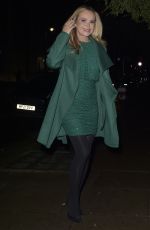AMANDA HOLDEN Arrives at St Luke