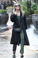 AMANDA HOLDEN Leaves Global Studios Heart Breakfast Show in London 12/08/2023