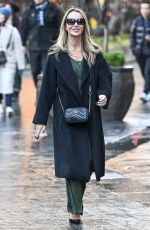 AMANDA HOLDEN Leaves Global Studios Heart Breakfast Show in London 12/08/2023