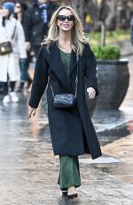AMANDA HOLDEN Leaves Global Studios Heart Breakfast Show in London 12/08/2023