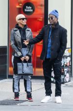 AMBER ROSE and Chris Rock Out in New York 12/27/2023