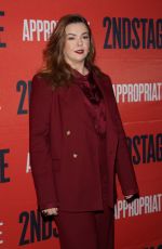 AMBER TAMBLYN at Opening Night of Second Stage Theater Play Appropriate on Broadway at The Hayes Theater in New York 12/18/2023