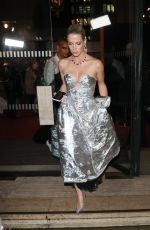 AMELIA and ELIZA SPENCER Leaves Fashion Awards in London 12/04/2023