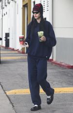 AMELIA HAMLIN at Alfred Coffee in Los Angeles 12/23/2023