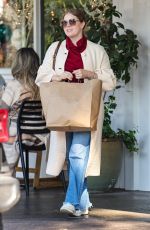 AMY ADAMS Shopping at Beverly Glen Deli in Los Angeles 12/24/2023