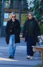 AMY POEHLER and AUBREY PLAZA Out for a Coffee in New York 12/29/2023