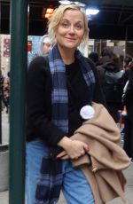 AMY POEHLER Out at Herald Square in New York 12/24/2023