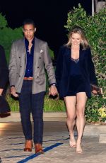 AMY ROBACH Arrives at iHeart Podcast Dinner Party in Malibu 12/03/2023