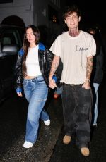ANASTASIA KARANIKOLAOU and Jaden Hossler Out for Dinner at Funke in Beverly Hills 12/19/2023