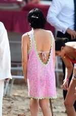 ANDREA CORR on Christmas Day in Barbados at Sandy Lane Hotel