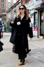 ANGELINA JOLIE Leaves Atelier Jolie Store in New York 12/29/2023