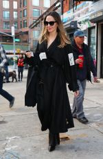 ANGELINA JOLIE Leaves Atelier Jolie Store in New York 12/29/2023
