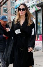 ANGELINA JOLIE Leaves Atelier Jolie Store in New York 12/29/2023