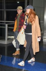 ANNA OSCEOLA Arrives at JFK Airport in New York 12/23/2023