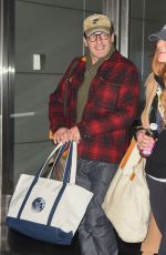 ANNA OSCEOLA Arrives at JFK Airport in New York 12/23/2023