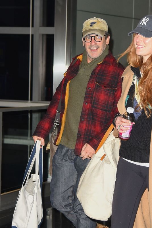 ANNA OSCEOLA Arrives at JFK Airport in New York 12/23/2023