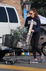 ANNA OSCEOLA Out Shopping for Grocery in Los Feliz 12/29/2023