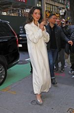 ANNE HATHAWAY Arrives at Tonight Show Starring Jimmy Fallon in New York 08/12/2023